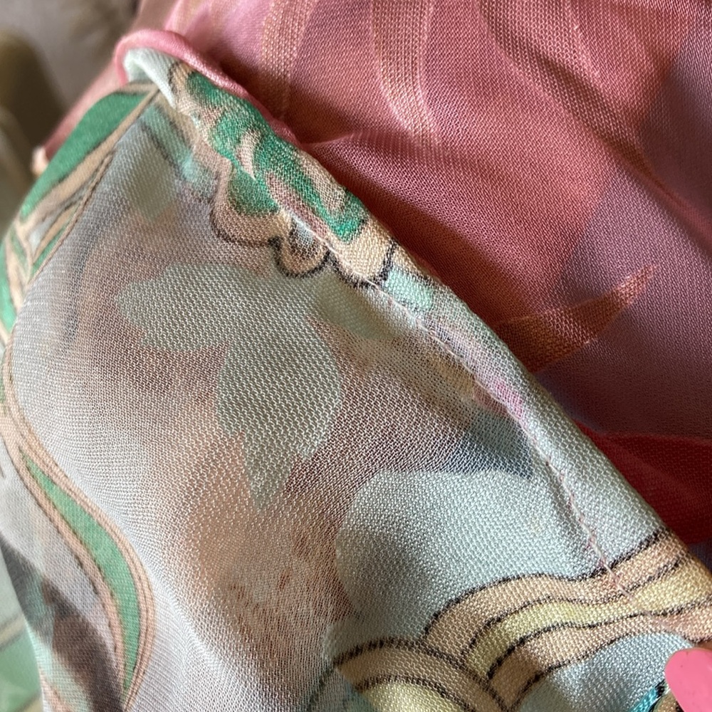 NWOT: Rare find: Champagne Collection by All that Glitter kimono jacket - Picture 13 of 13